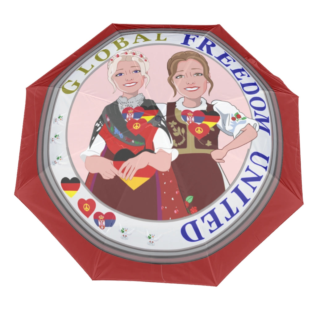 Umbrella Global Freedom United Women Germany & Serbia Old Peace