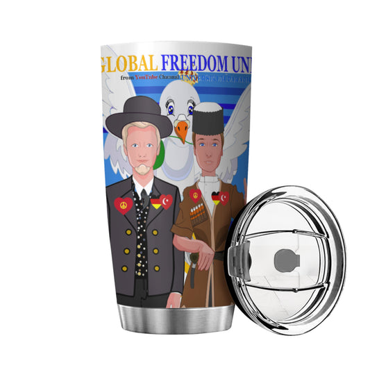 Tumbler Global Freedom United Men Turkey & Germany Deep Blue