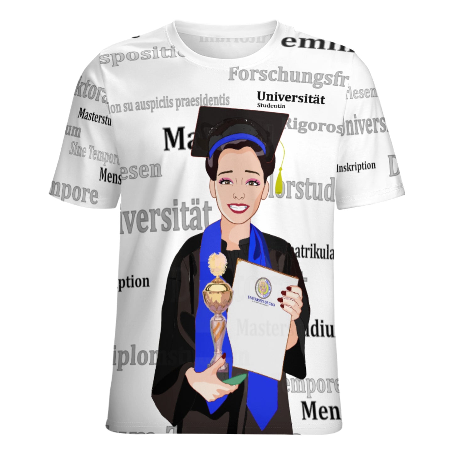 Women´s T-shirt Global Freedom United Asia Student Girl Cooper Place