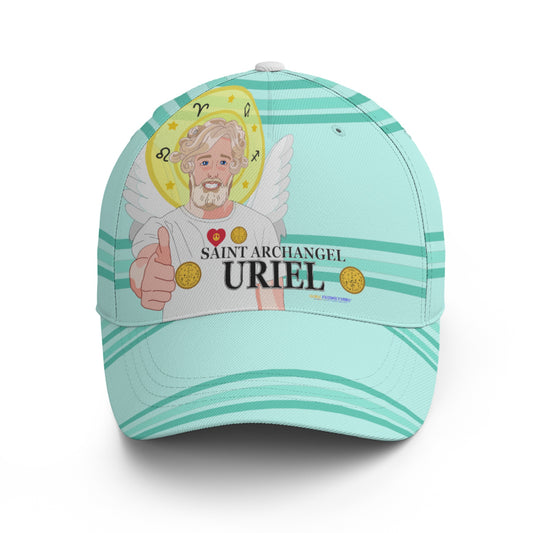 Baseball Cap GLOBAL FREEDOM UNITED© Archangel Uriel Light Green