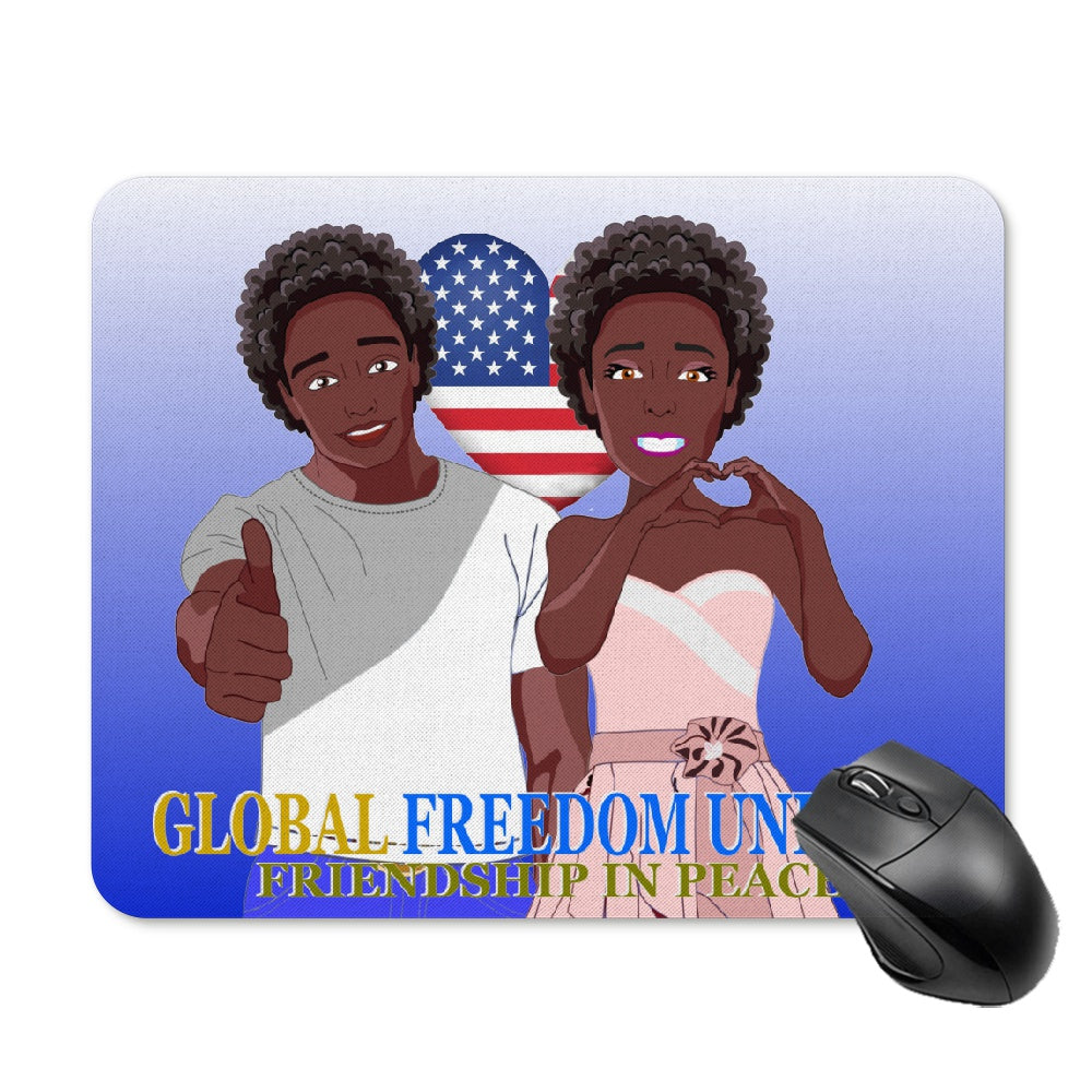 Mouse Patt GLOBAL FREEDOM UNITED© Couple USA Afro American