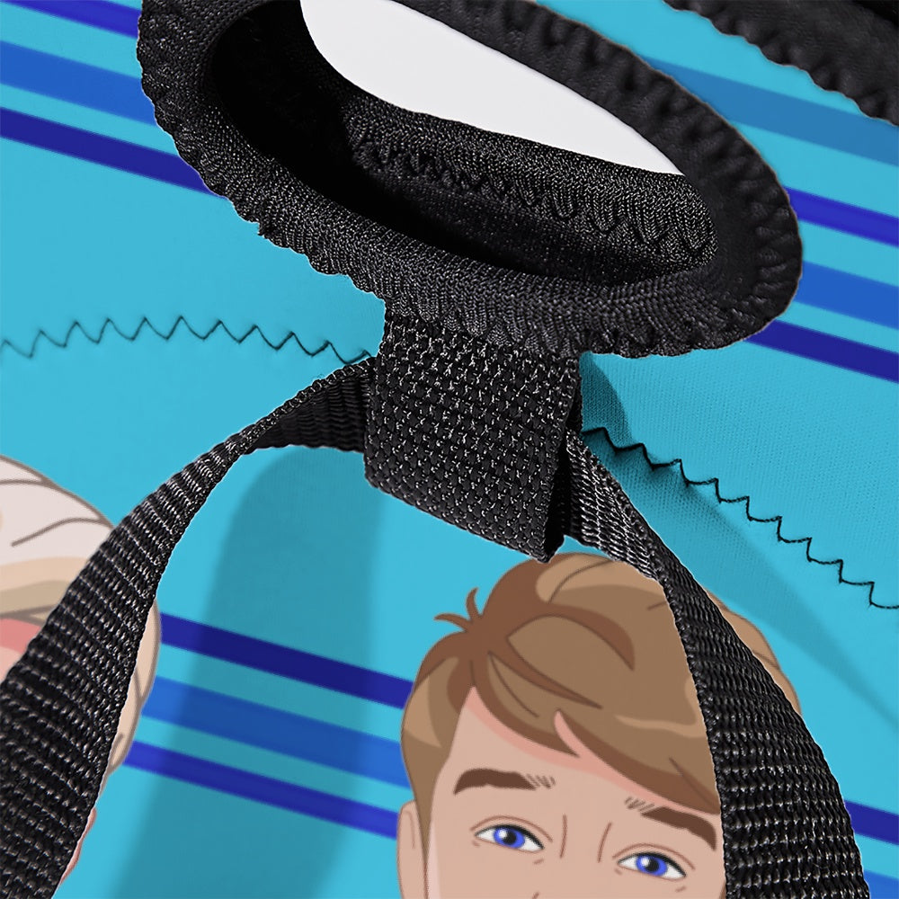 Meal Bag With Strap GLOBAL FREEDOM UNITED© Women Ukrain & Russia Blue 1