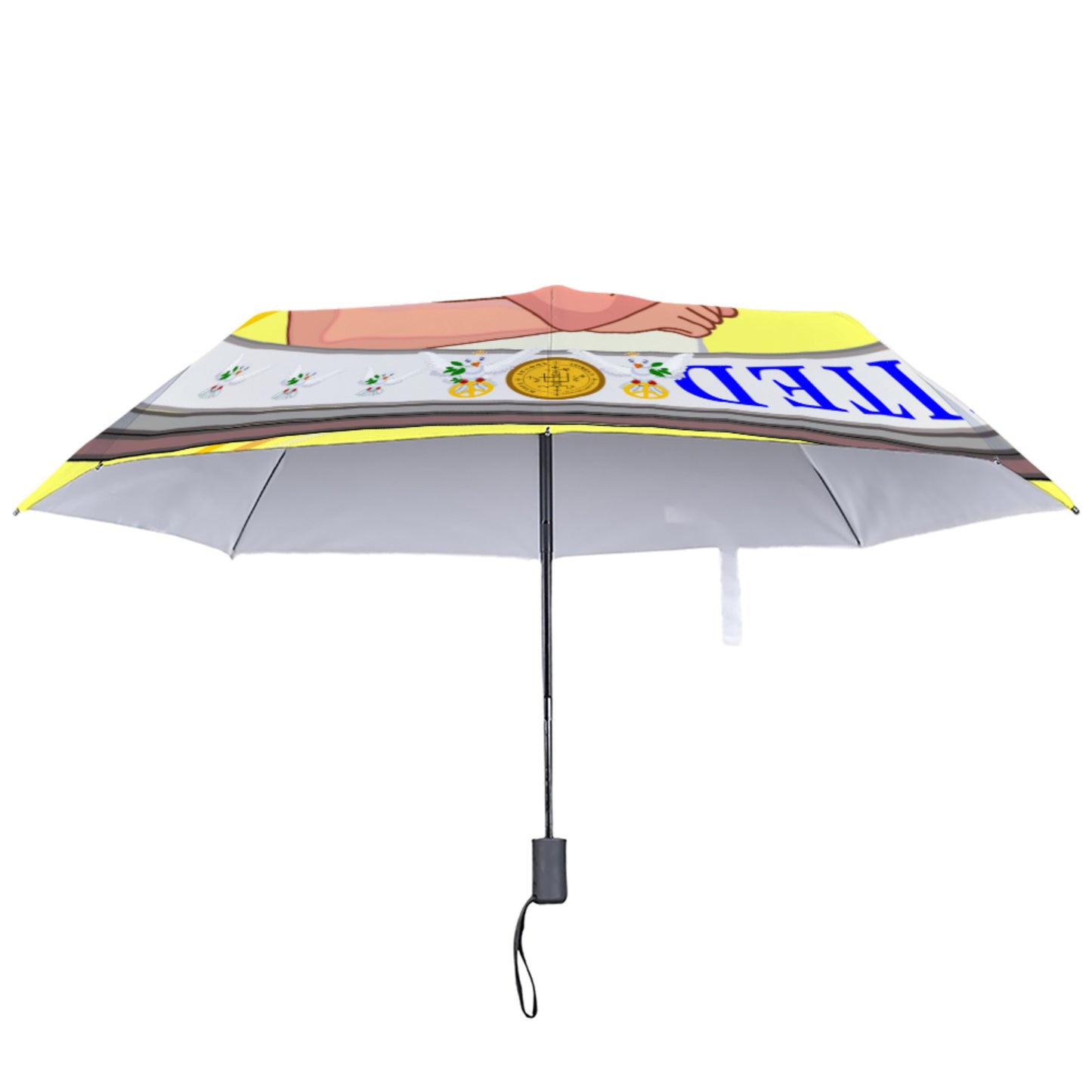 Umbrella GLOBAL FREEDOM UNITED© Archangel Gabriel  Yellow