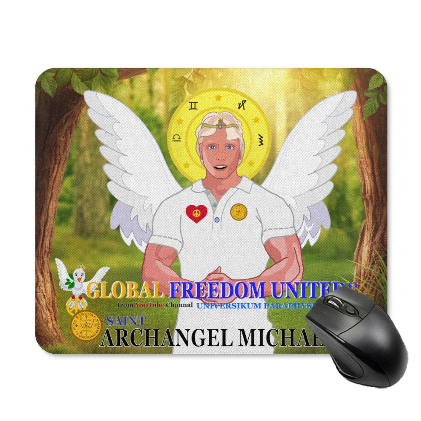 Mouse Ped Global Freedom United Archangel Michael English V3