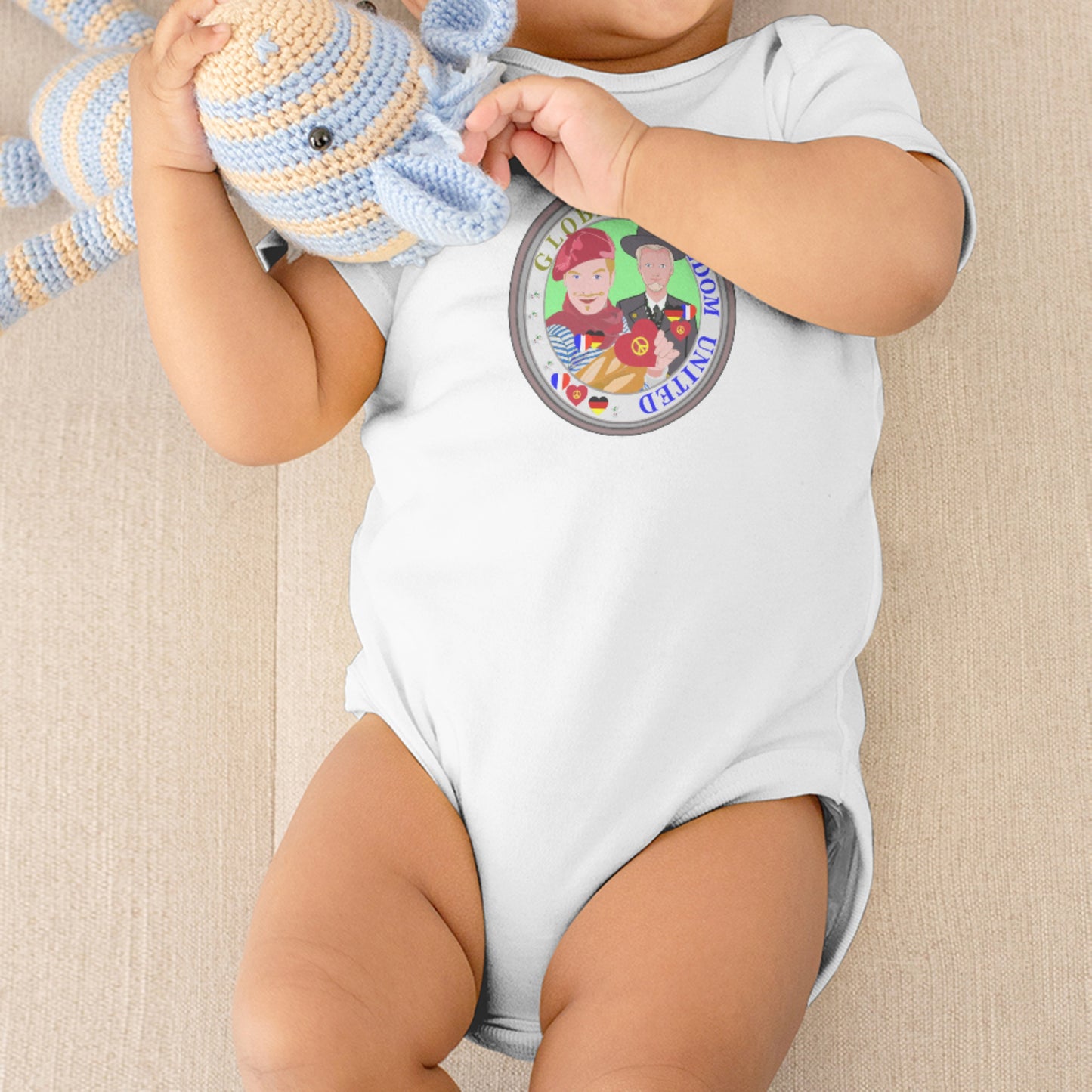 Baby Body Global Freedom United Boys French & Germany Old Peace