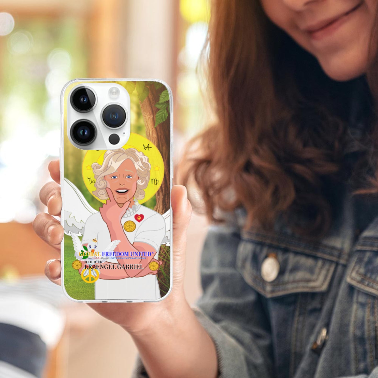 Phone Case GLOBAL FREEDOM UNITED© Archangel Gabriel German