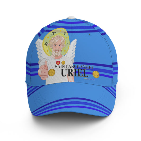 Basketball Cap Global Freedom United Archangel Uriel Deep Blue