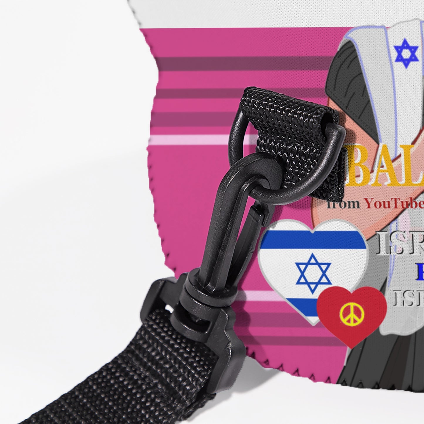 Meal Bag GLOBAL FREEDOM UNITED© Women Israel & Germany Pink