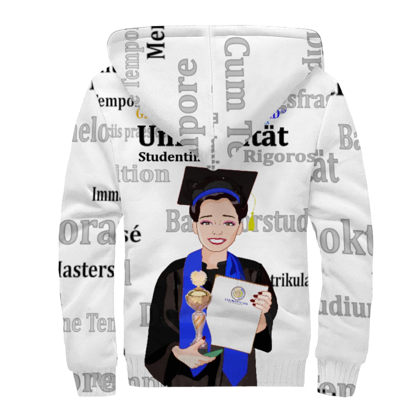 Plush Hoodie Global Freedom United Asia Student Girl Cooper Place