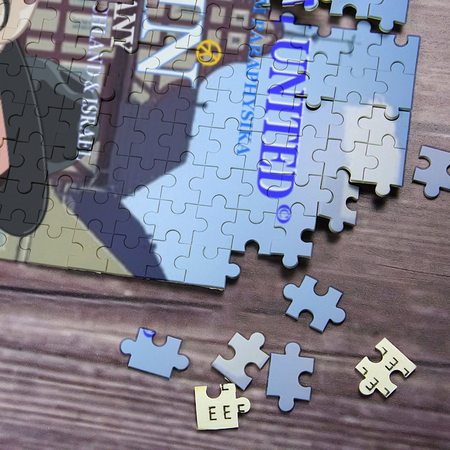 Paper Puzzle GLOBAL FREEDOM UNITED© Germany & Israel