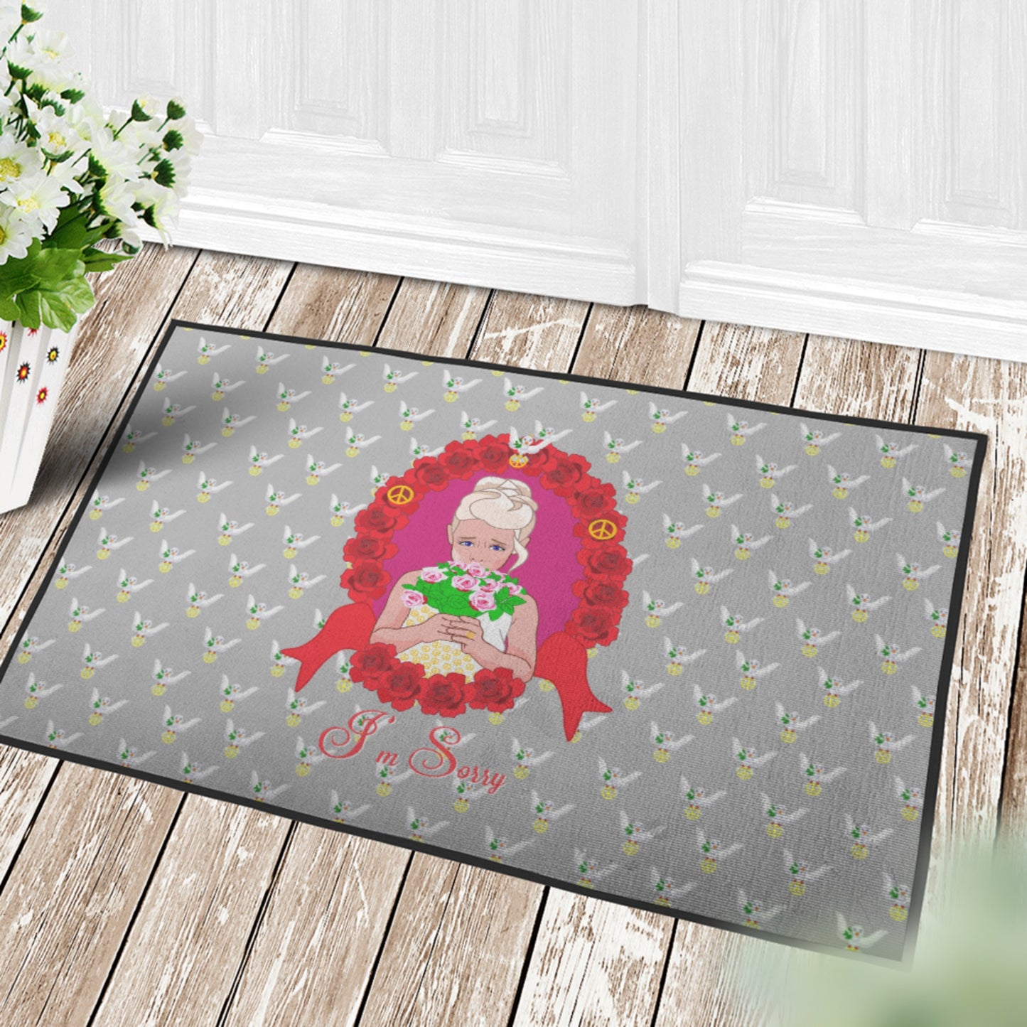 Doormat Global Freedom United I´m Sorry From A Girl