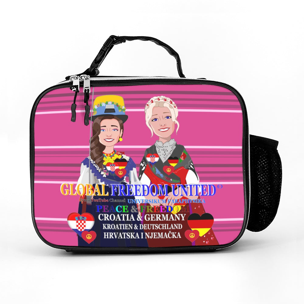 Laether Meal Back GLOBAL FREEDOM UNITED© Girl Croatia & Germany Pink