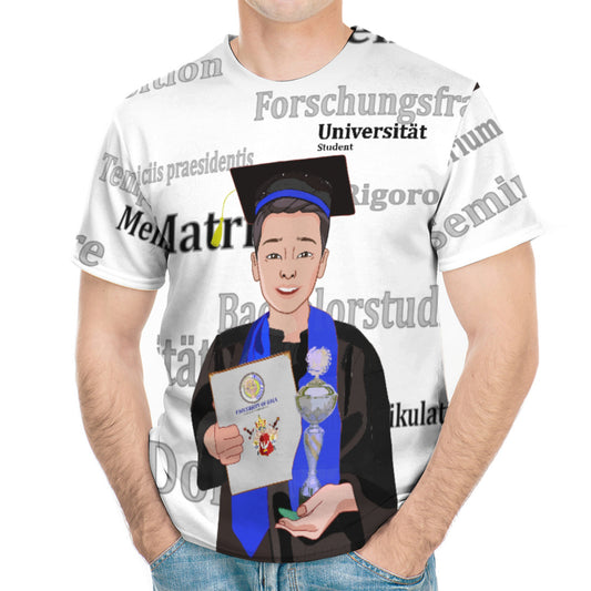 Men´s T-shirt  Global Freedom United Asia Student Silver Place