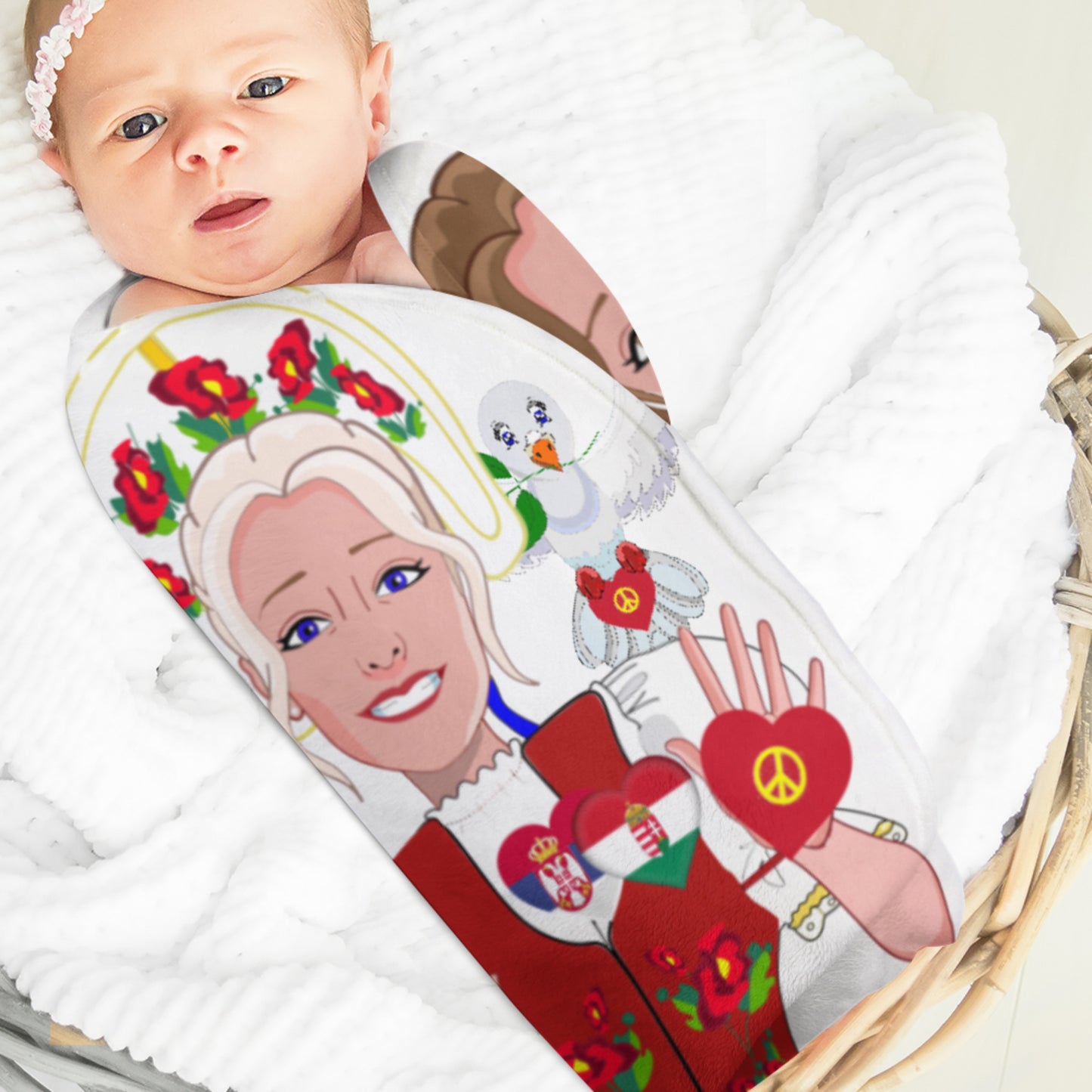 Blankets For Kits GLOBAL FREEDOM UNITED© Serbia & Hungary Old Peace