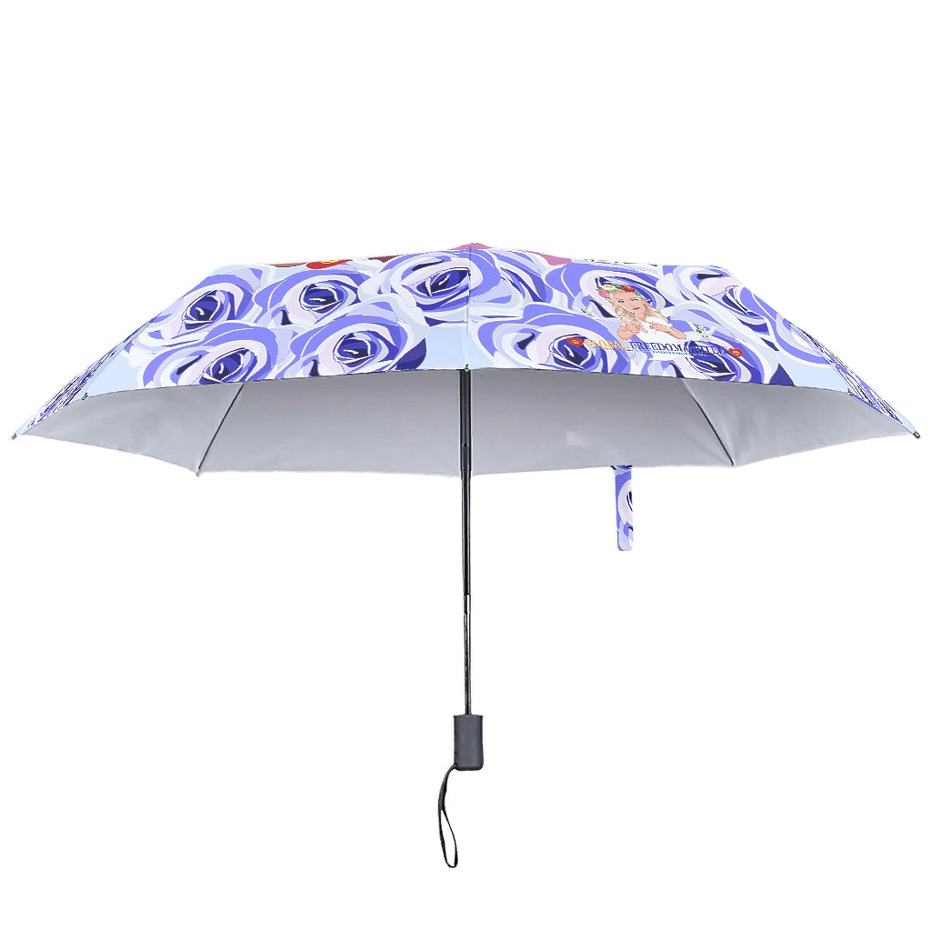 Umbrella Global Freedom United Women Israel & Palestina Old Peace Blue Version1