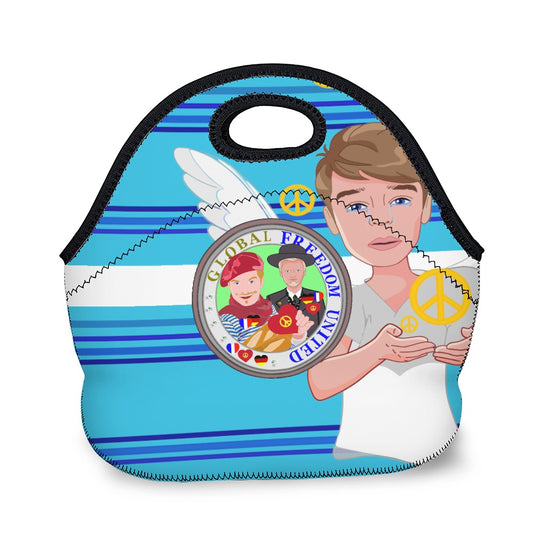 Meal Back GLOBAL FREEDOM UNITED© Men French & Germany Blue 2