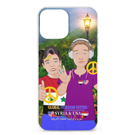 Mobile Phone Case GLOBAL FREEDOM UNITED© Men Syria & USA