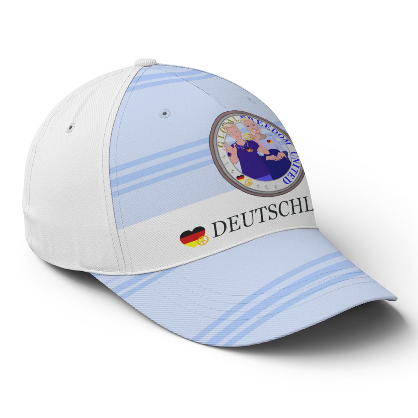 Basketball Global Freedom United Couple Edition Germany V2 Light Blue