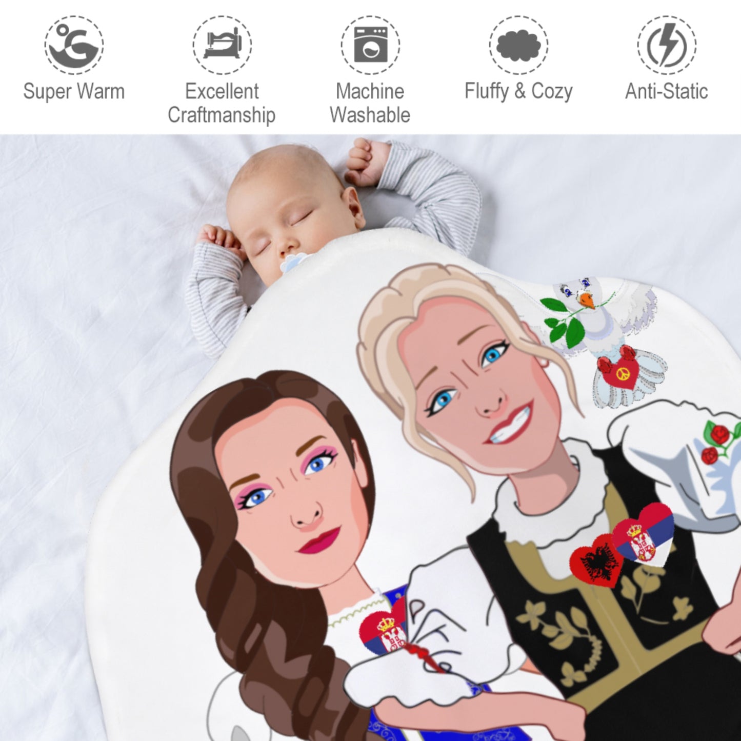 Blankets For Kits Global Freedom United Girls Albania & Serbia