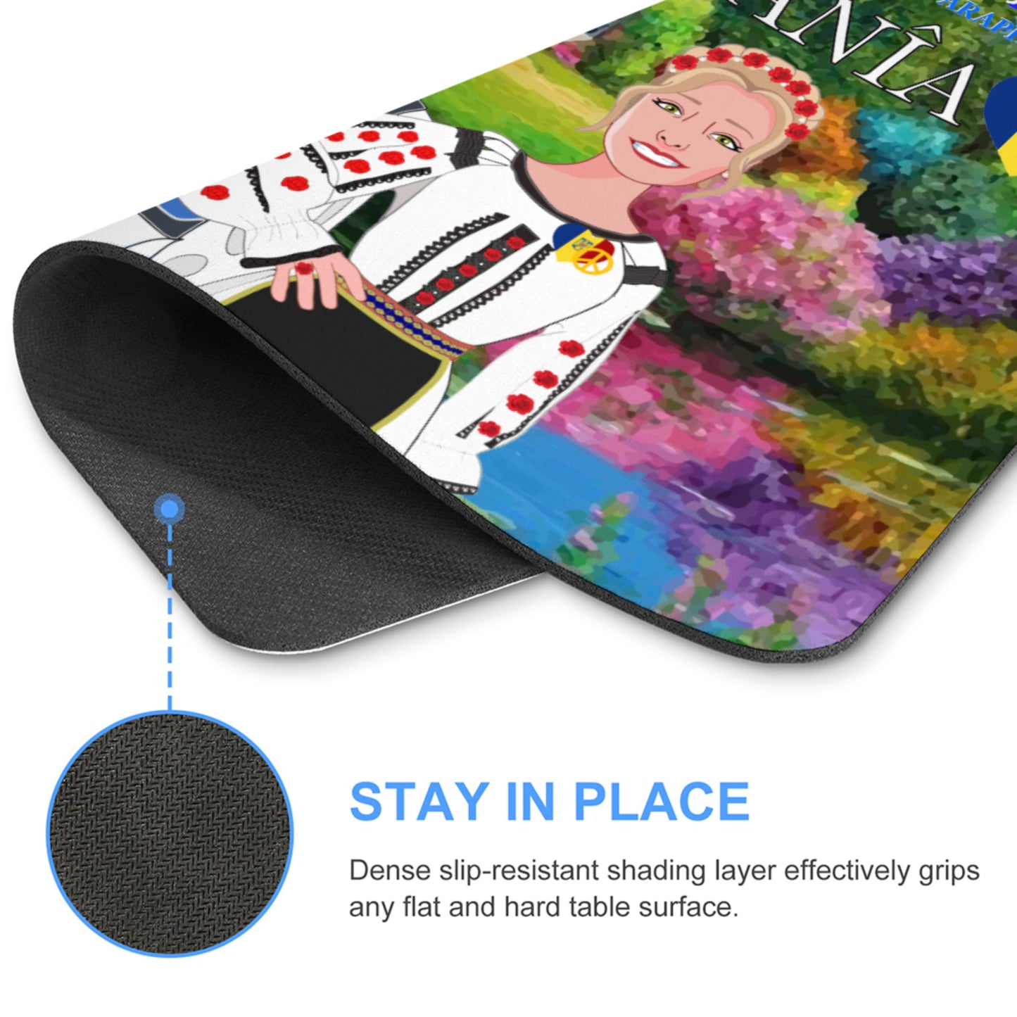 Mouse Pat GLOBAL FREEDOM UNITED© Couple Edition Romania