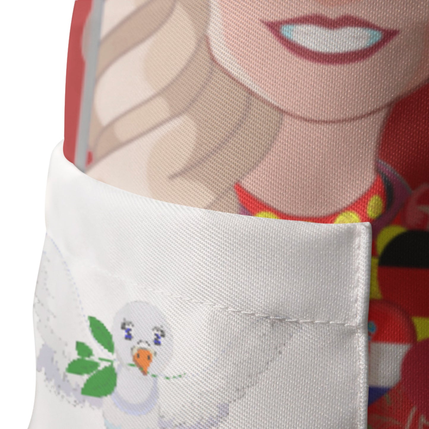 Apron GLOBAL FREEDOM UNITED© Women Croatia & Germany Red