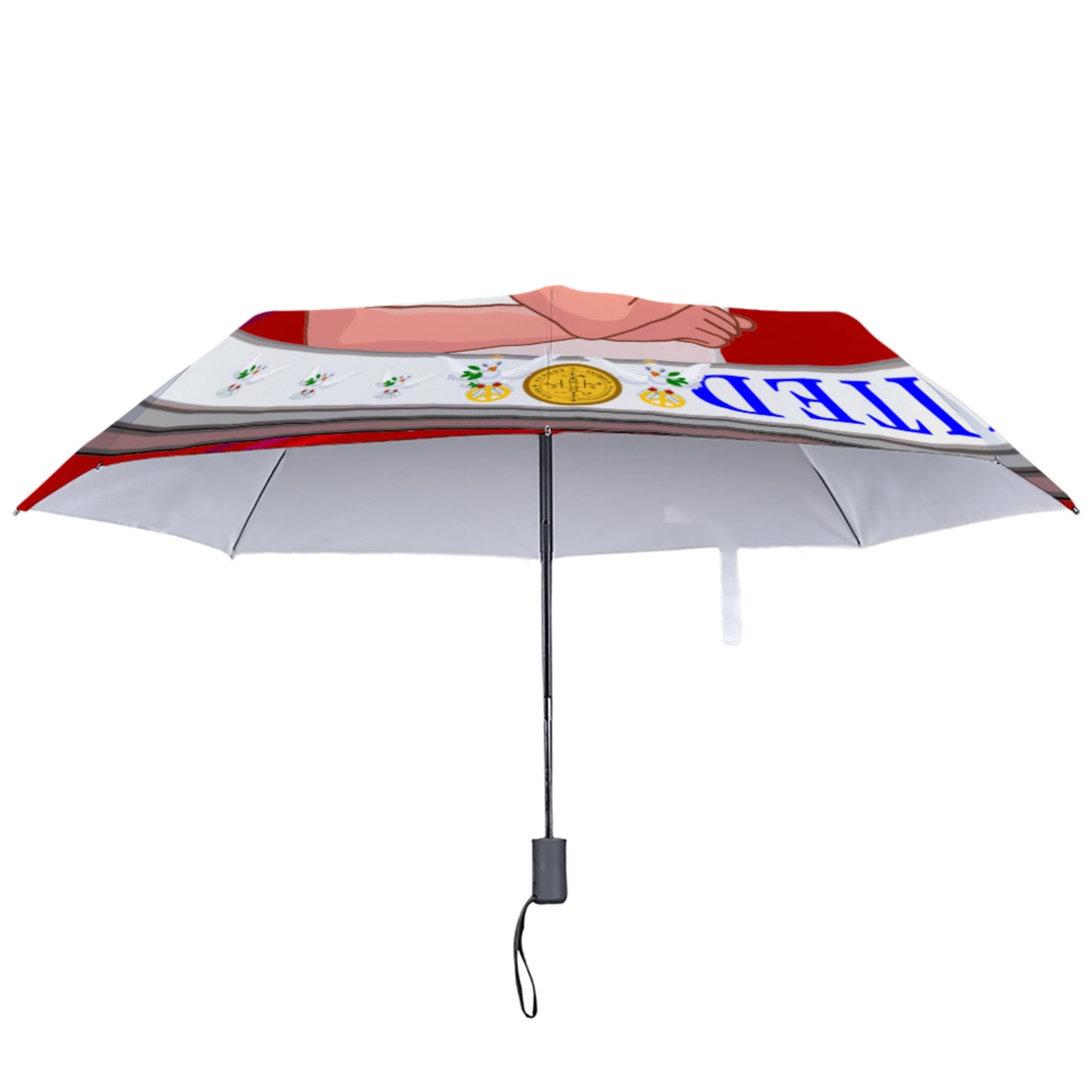 Umbrella GLOBAL FREEDOM UNITED© Archangel Gabriel Red