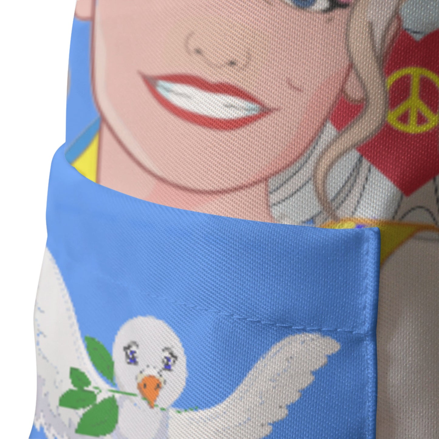 Apron GLOBAL FREEDOM UNITED© Women Ukraina & Russia Blue