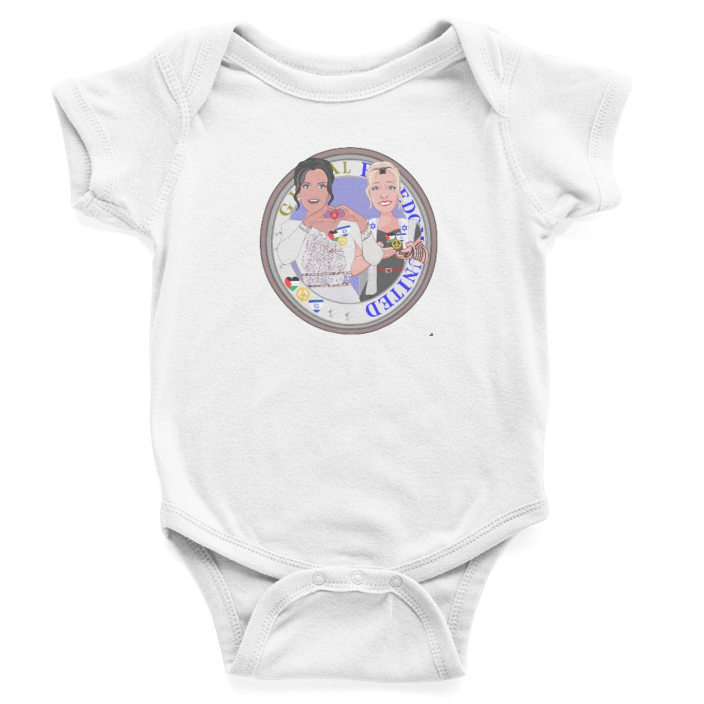 Baby Body Global Freedom United Girl Israel & Palestina 2