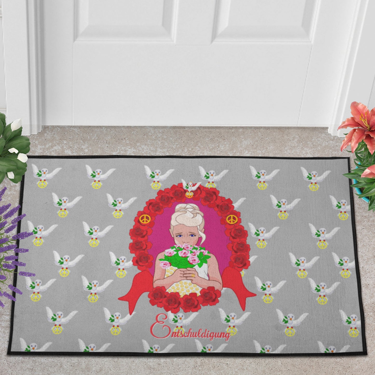 Fußboden Matte Global Freedom United Mädchen Sagt Entschuldigung