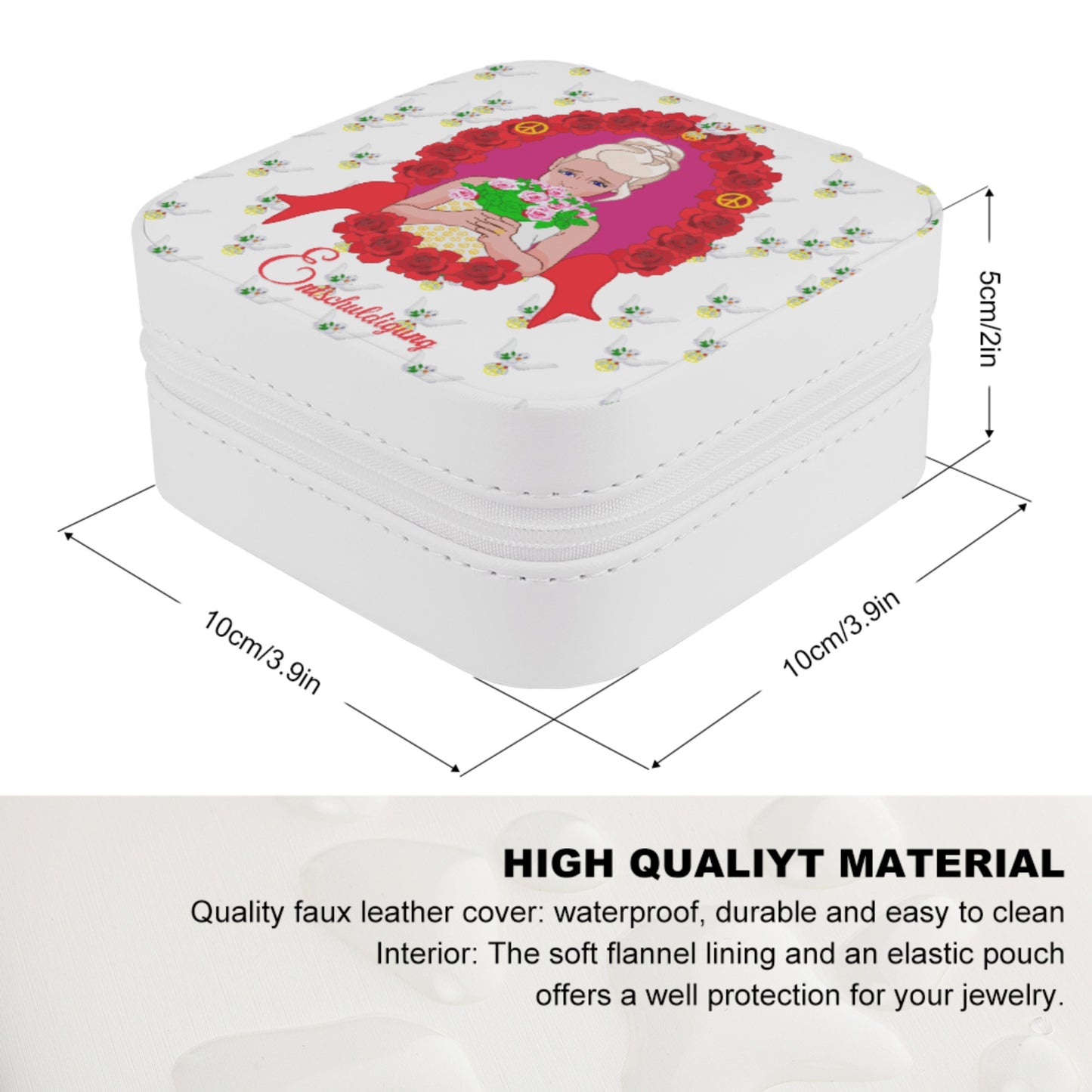 Schmuck KÄstchen Global Freedom United Entschuldigung Von Einem Mädchen