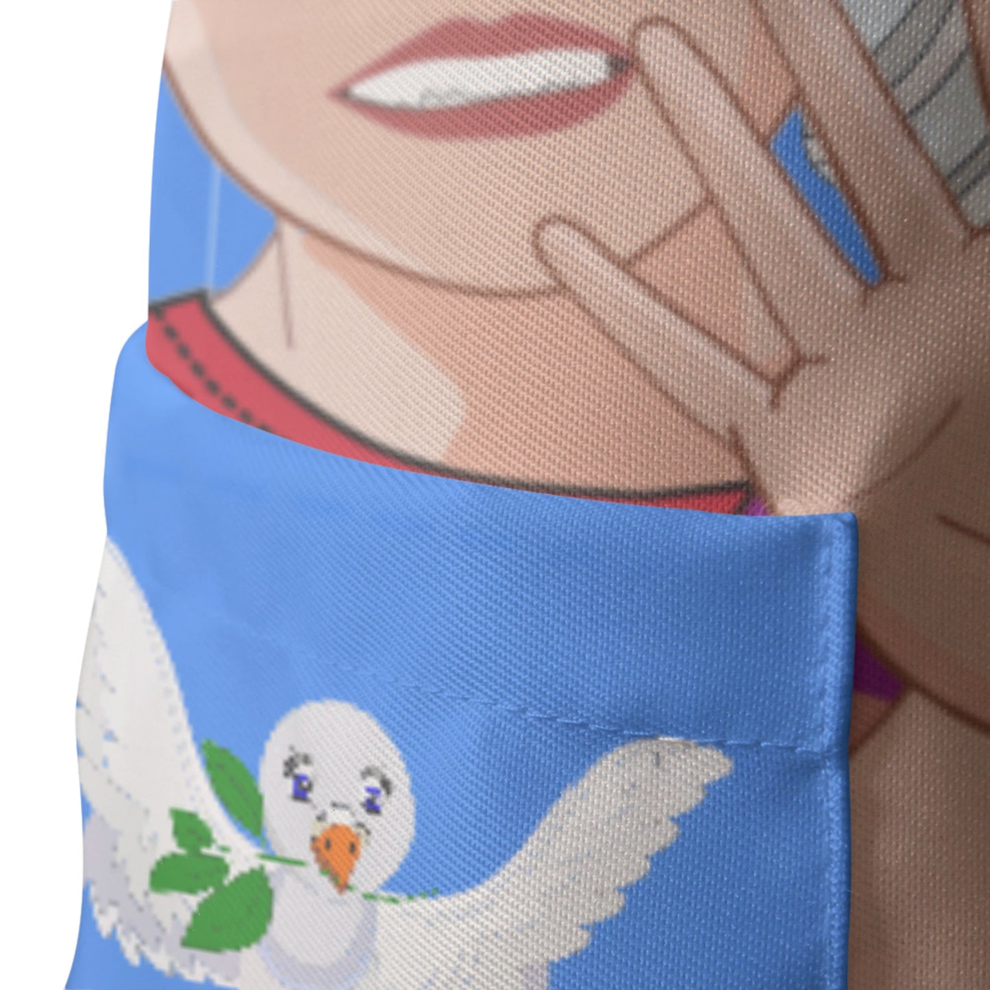 Apron GLOBAL FREEDOM UNITED© Men Syria & USA Blue