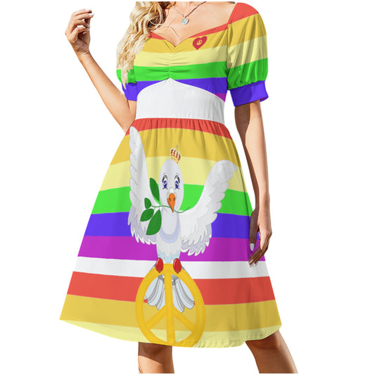 Sweetheart Dress Global Freedom United Dove Of Peace