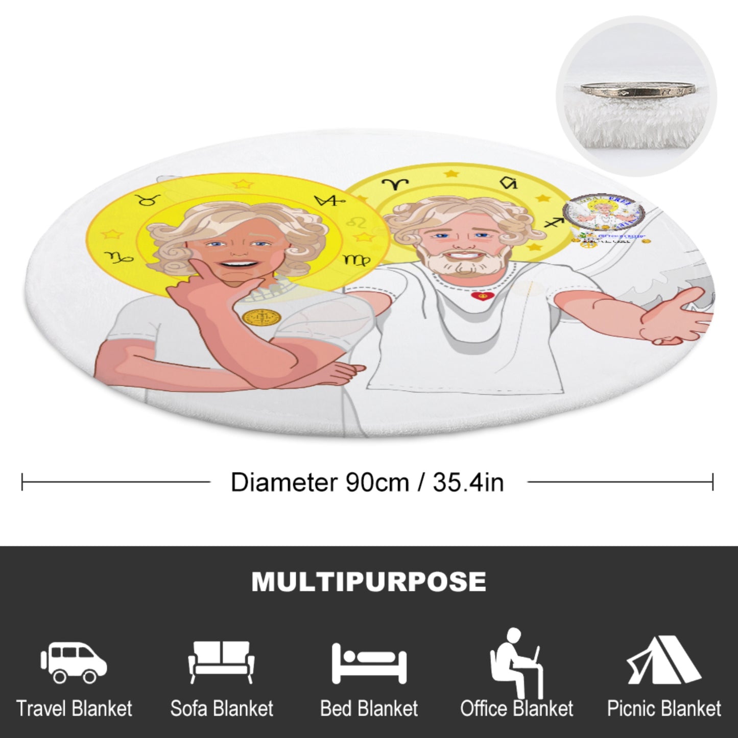 Blankets For Kits GLOBAL FREEDOM UNITED© Archangel Uriel & Gabriel German