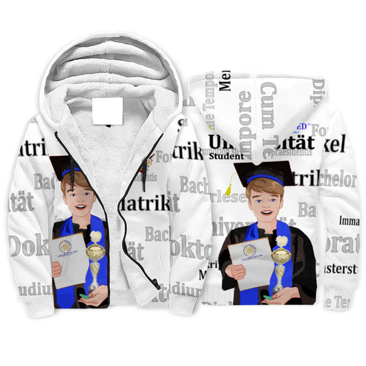 Plush Hoodie Global Freedom United Student Golden Place Brown Hair 1