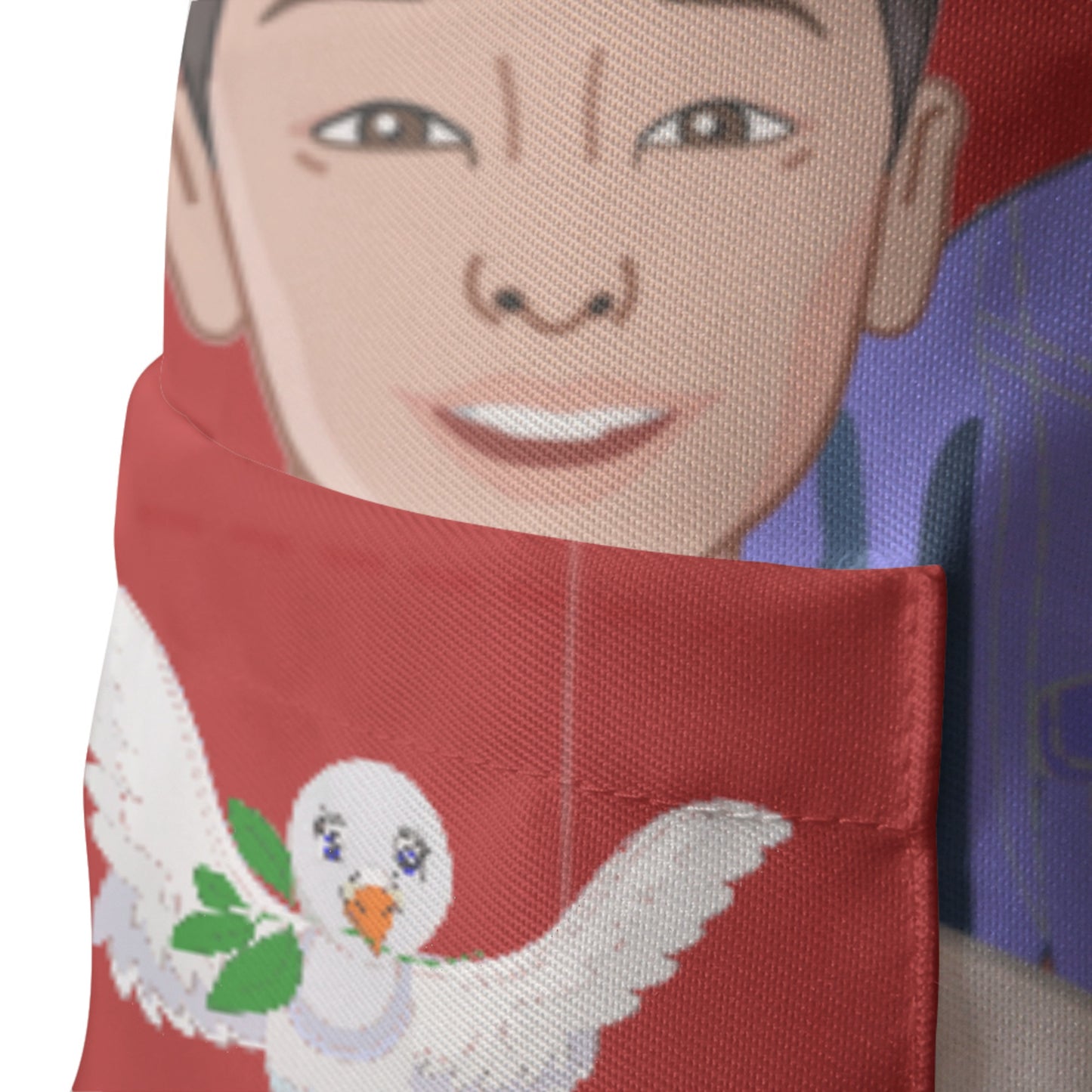 Apron GLOBAL FREEDOM UNITED© Men China & USA Red