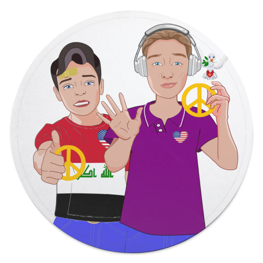 Blankets For Kits Global Freedom United Boys Iraq & Usa Old Peace