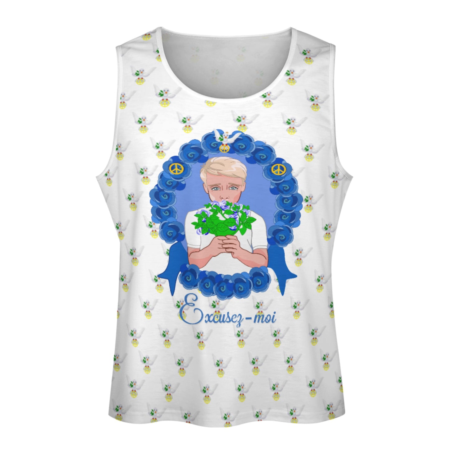 Maillot De Corps GLOBAL FREEDOM UNITED© Un Garcon dit désoié Excusez-moi