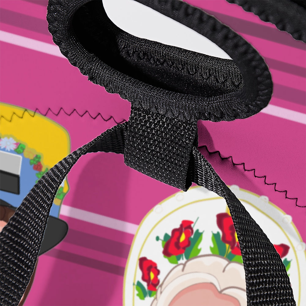 Meal Back With Straw GLOBAL FREEDOM UNITED© Girls Croatia & Hungary Pink