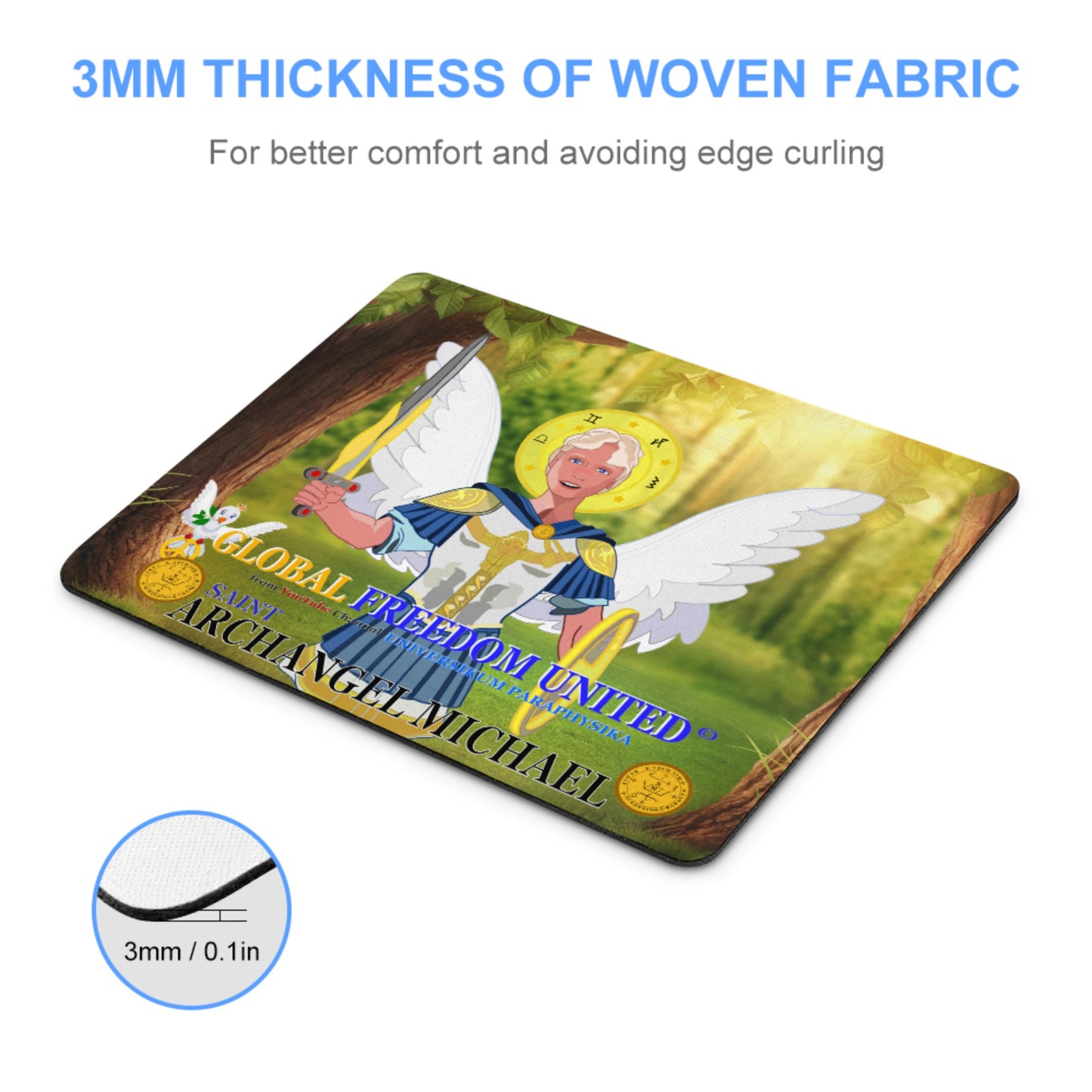 Mouse Ped Global Freedom United Archangel Michael English V1