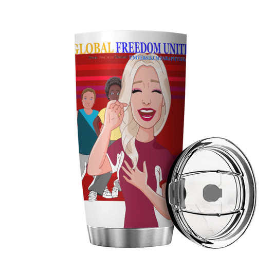 Tumbler Global Freedom United Gib Mobbing Keine Chance Rot