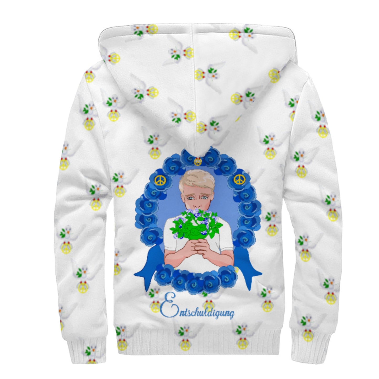 Plush Hoodie Global Freedom United Ein Junge Sagt Entschuldigung