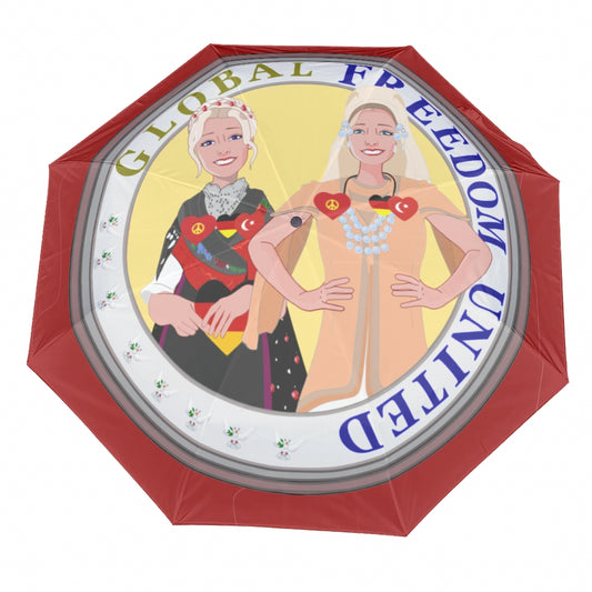 Umbrella Global Freedom United  Women Turkey & Germany Old Peace