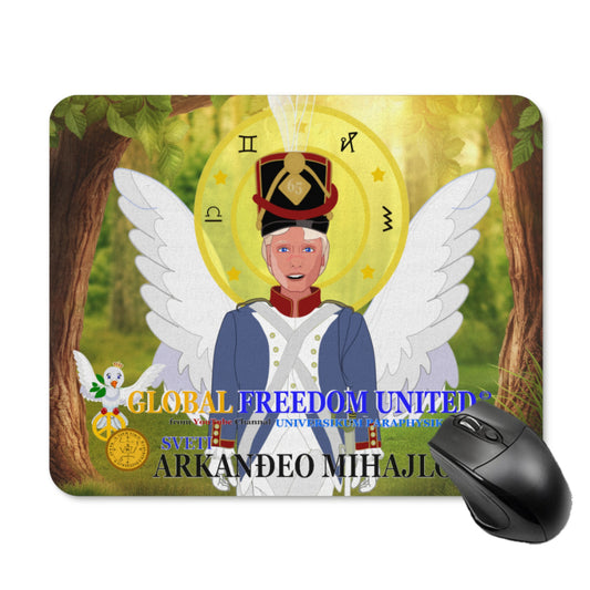 Mouse Pad Global Freedom United Archangel Michael Croatia V3
