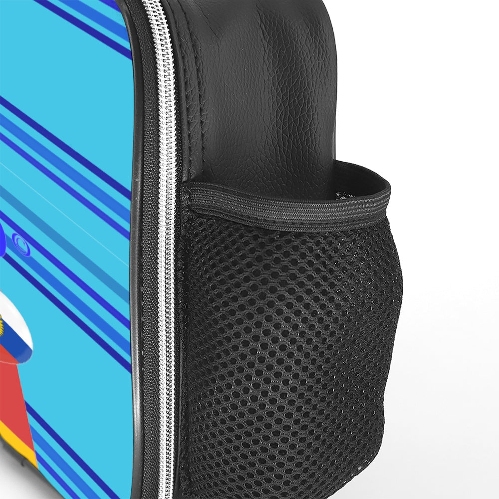 Laether Meal Back GLOBAL FREEDOM UNITED© Men Russia & French Blue