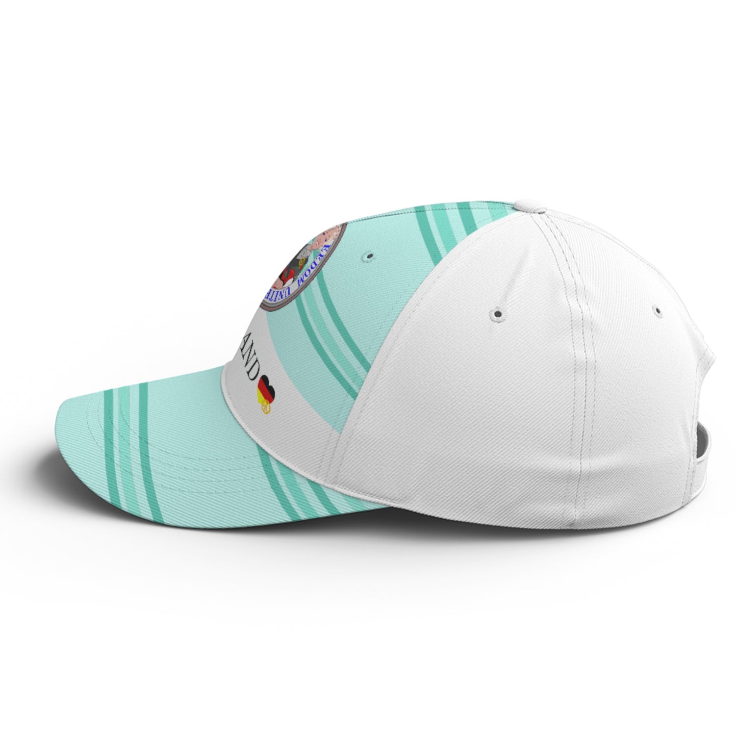 Basketball Cap Global Freedom United Couple Edition Germany V1 Light Green