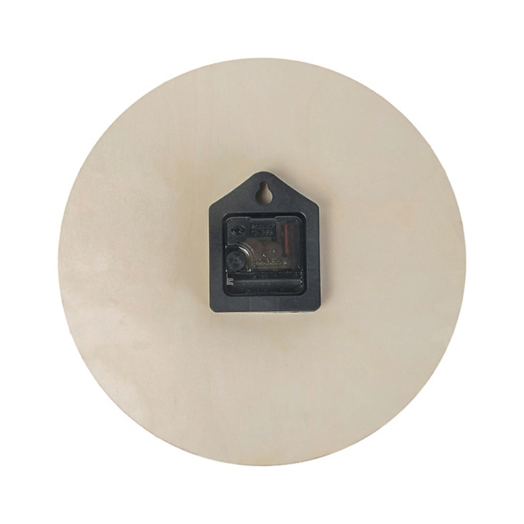 Wooden Wall Clock Without Scale GLOBAL FREEDOM UNITED© Men Romania & Hungary