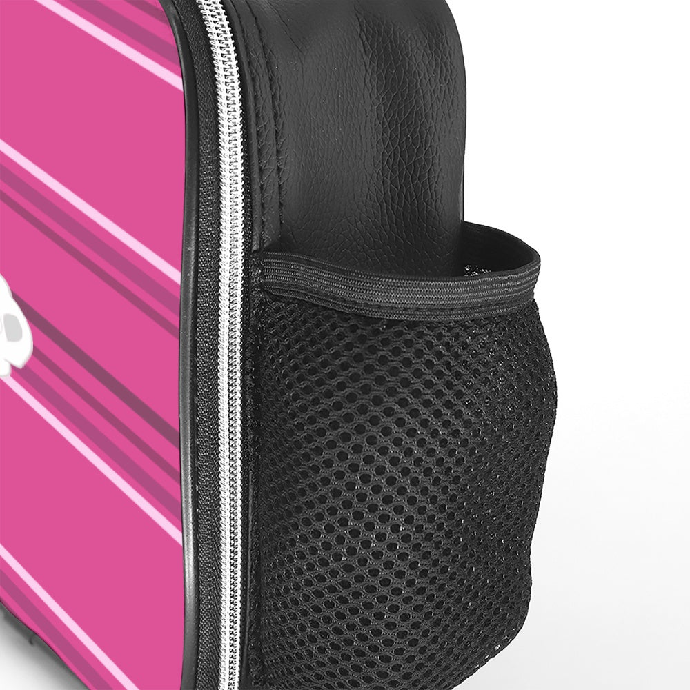 Leather Meal Back GLOBAL FREEDOM UNITED© Women AFGHANISTAN & USA  Pink