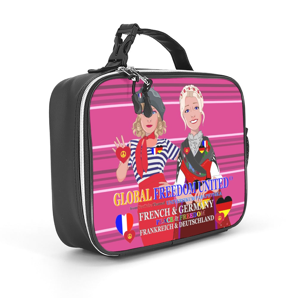 Laether Meal Back GLOBAL FREEDOM UNITED© Women French & Germany Pink