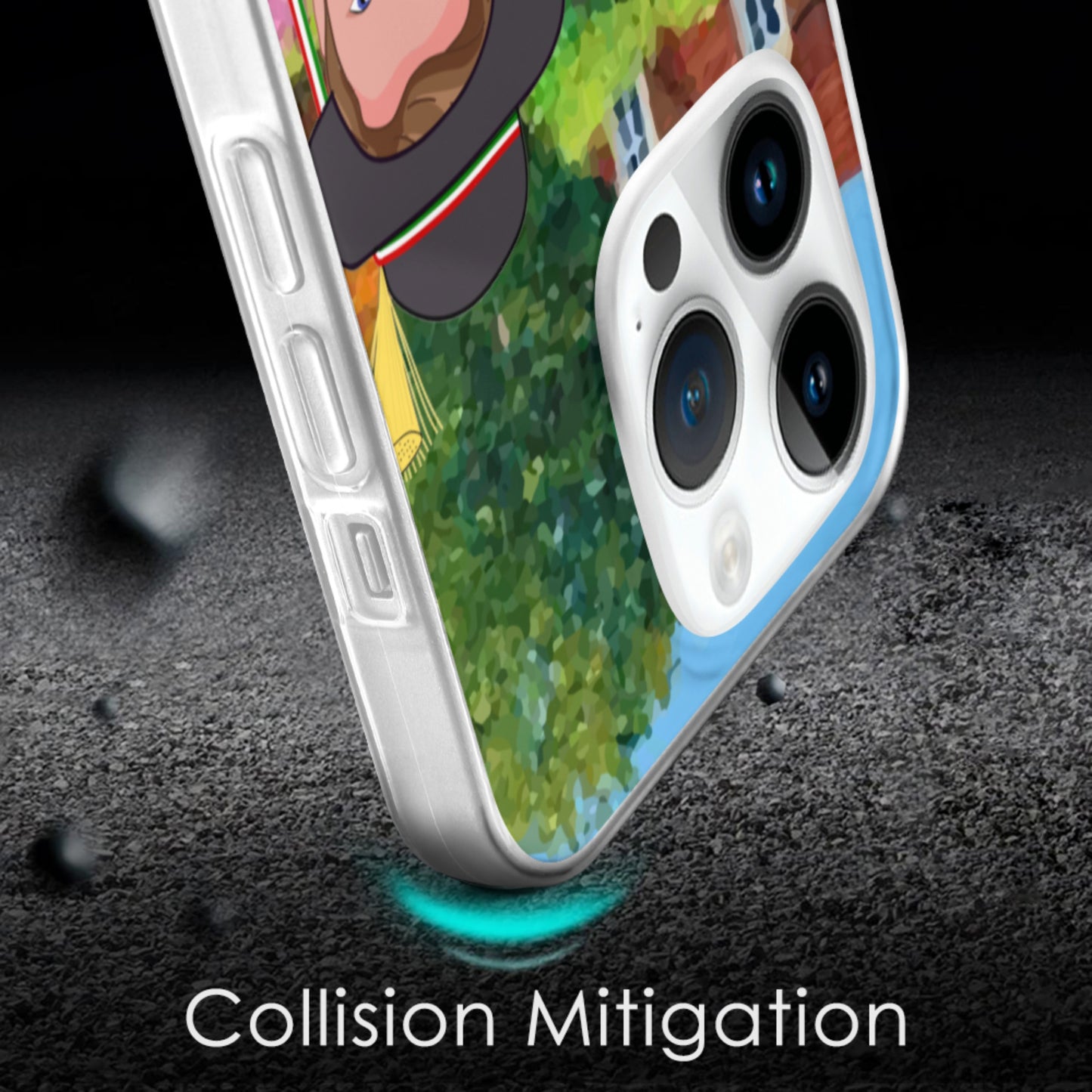 Mobile Phone Case GLOBAL FREEDOM UNITED© Men Romania & Hungary