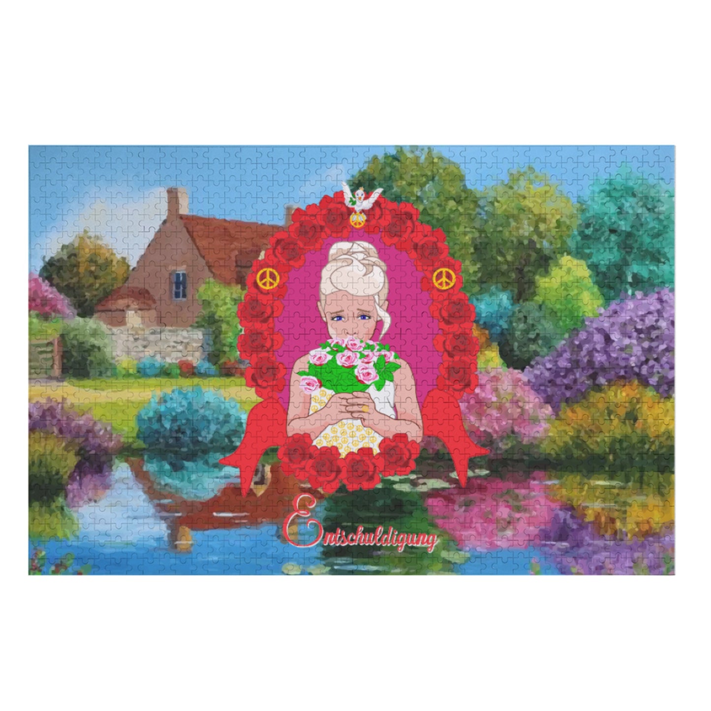 Puzzle Global Freedom United Ein Mädchen Sagt Entschuldigung